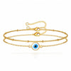 Sana Evil Eye Bracelet – 18K Gold-Plated, Waterproof & Hypoallergenic