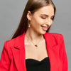Elara Pearl Drop Earrings – 18K Gold Plated Stainless Steel