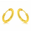 Aya Huggie Hoop Earrings – 18K Gold-Plated, Waterproof & Hypoallergenic