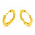 Aya Huggie Hoop Earrings – 18K Gold-Plated, Waterproof & Hypoallergenic