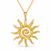 Aurora Sun Necklace – 18K Gold-Plated, Waterproof & Hypoallergenic