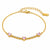 Talia Twin Heart Bracelet – 18K Gold-Plated, Waterproof & Hypoallergenic