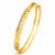 Iris Pave Bangle – 18K Gold-Plated, Waterproof & Hypoallergenic