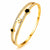Dana Flower Meadow Bangle – 18K Gold-Plated, Waterproof & Hypoallergenic