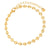 18K gold plated beaded bracelet – waterproof stainless steel jewelry UAE