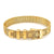 18K gold plated mesh buckle bracelet – waterproof stainless steel jewelry UAE
