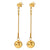 18K Gold Plated Stainless Steel Earring