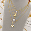 Zoya Solitaire Necklace – 18K Gold-Plated, Waterproof & Hypoallergenic