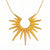 Elif Statement Pendant Necklace – 18K Gold-Plated, Waterproof & Hypoallergenic