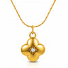 Jana Flower Necklace – 18K Gold-Plated, Waterproof & Hypoallergenic
