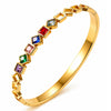 Celeste Sleek Bangle – 18K Gold-Plated, Waterproof & Hypoallergenic