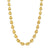 18K gold plated bead chain necklace – waterproof stainless steel jewelry for women UAE